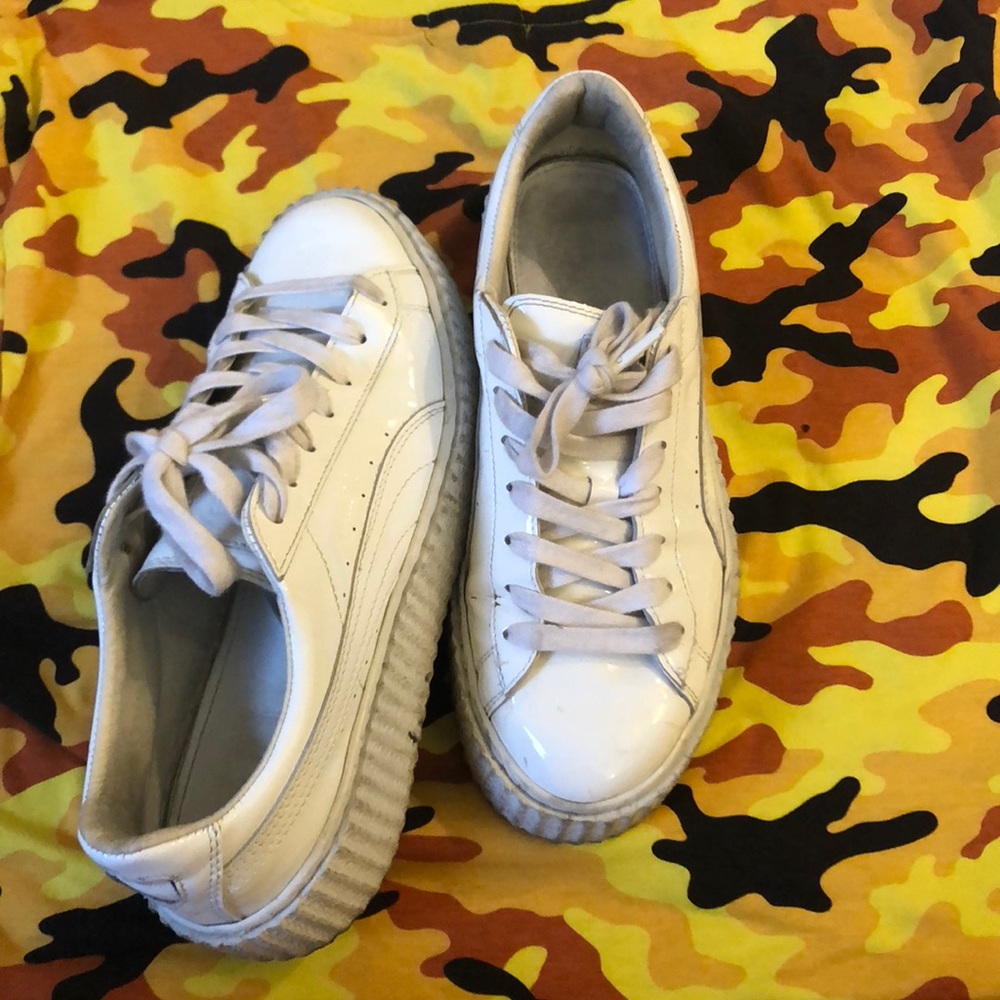 authentic puma creepers,  can easily be cleaned